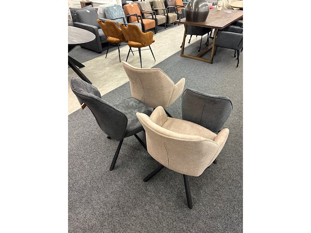 Fauteuil jolly, naturel - afbeelding 4 van  7
