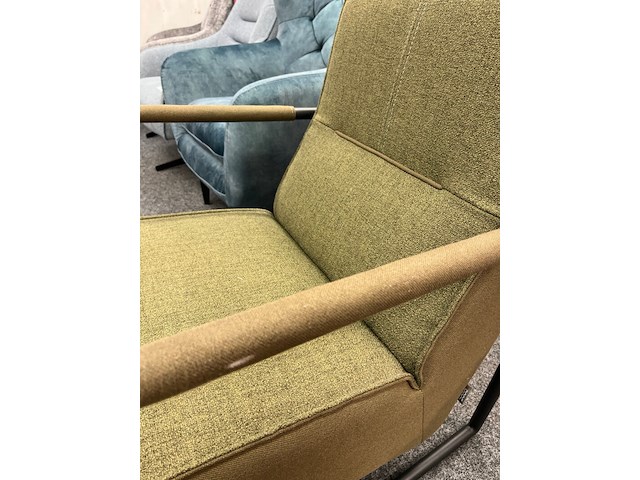 Fauteuil jos, geweven groen - afbeelding 2 van  6