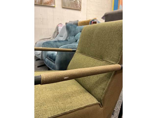 Fauteuil jos, geweven groen - afbeelding 3 van  6
