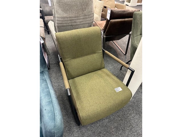 Fauteuil jos, geweven groen - afbeelding 5 van  6
