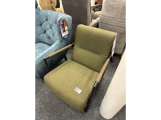 Fauteuil jos, geweven groen - afbeelding 6 van  6