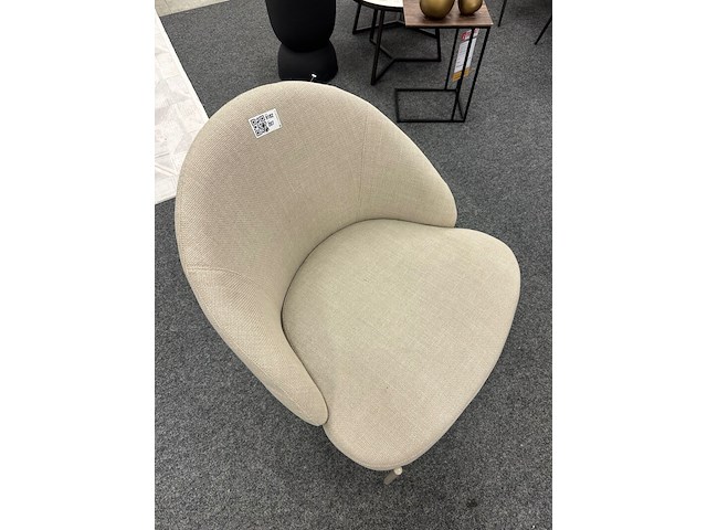Fauteuil karin, geweven, beige - afbeelding 3 van  8
