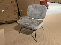Fauteuil, kiki, taupe - afbeelding 1 van  3
