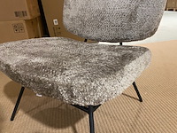Fauteuil, kiki, taupe - afbeelding 3 van  3