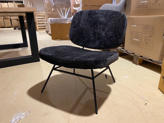 Fauteuil, kiki, zwart - afbeelding 1 van  5