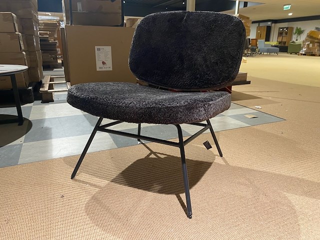 Fauteuil, kiki, zwart - afbeelding 1 van  3