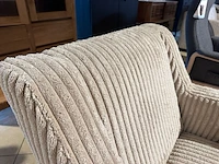 Fauteuil knudsen, grijs/wit - afbeelding 5 van  6