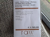 Fauteuil label, gigi, met kussen - afbeelding 2 van  8