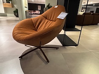 Fauteuil label, hidde soft, draaibaar - afbeelding 3 van  8