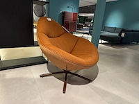 Fauteuil label, hidde soft, draaibaar - afbeelding 4 van  8