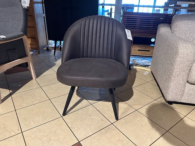 Fauteuil label51, antraciet - afbeelding 2 van  6