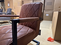 Fauteuil, label51, denmark, cognac - afbeelding 4 van  6