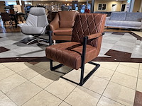 Fauteuil label51, denmark, cognac - afbeelding 1 van  1