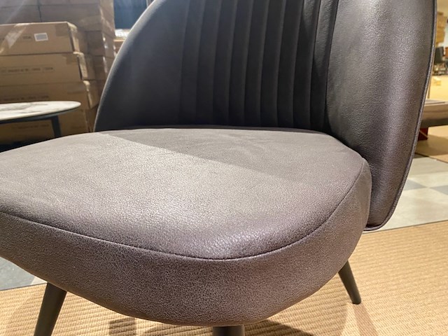 Fauteuil label51, enzo, antraciet - afbeelding 2 van  3