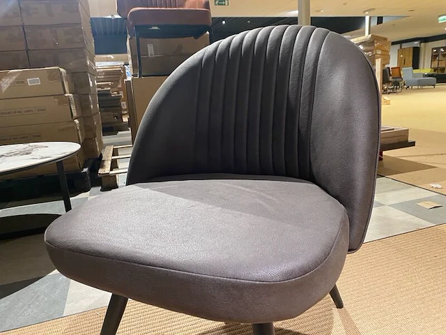 Fauteuil label51, enzo, antraciet - afbeelding 2 van  4