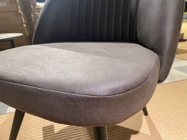 Fauteuil label51, enzo, antraciet - afbeelding 3 van  4
