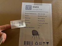 Fauteuil label51, enzo, antraciet - afbeelding 4 van  4