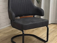 Fauteuil label51, otta, antraciet - afbeelding 1 van  1