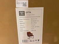 Fauteuil label51, otta, cognac - afbeelding 2 van  2