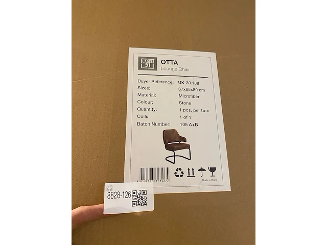Fauteuil label51, otta, stone - afbeelding 5 van  5