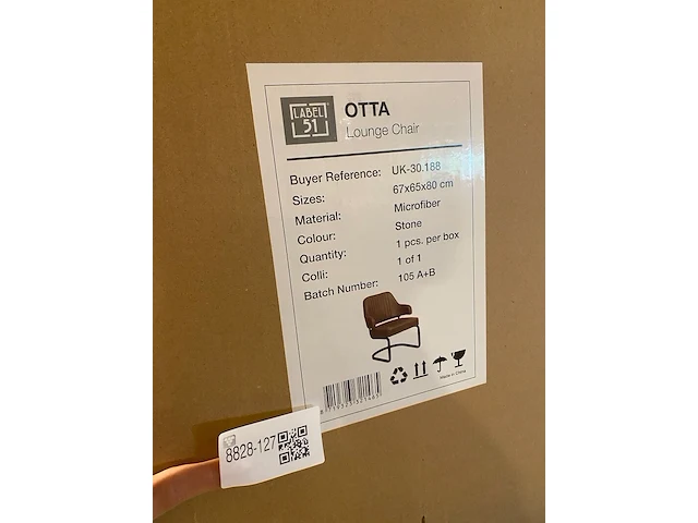 Fauteuil label51, otta, stone - afbeelding 5 van  5