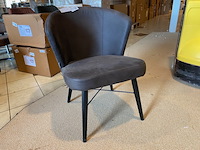 Fauteuil label51, wave, antraciet - afbeelding 1 van  3