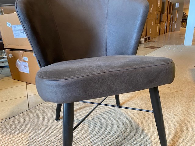 Fauteuil label51, wave, antraciet - afbeelding 3 van  3