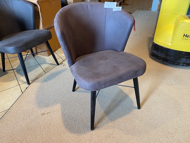 Fauteuil label51, wave, antraciet - afbeelding 1 van  3