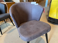 Fauteuil label51, wave, antraciet - afbeelding 2 van  3