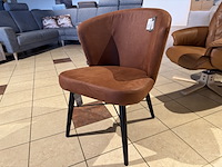 Fauteuil label51, wave, cognac - afbeelding 1 van  3