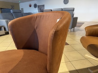 Fauteuil label51, wave, cognac - afbeelding 3 van  3