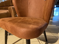 Fauteuil label51, wave, cognac - afbeelding 4 van  4