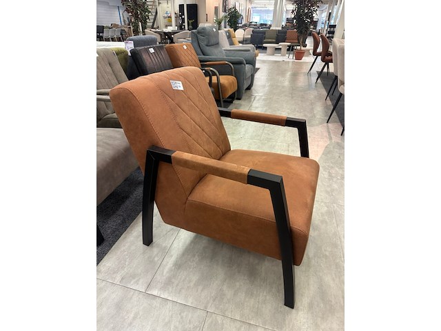 Fauteuil laurens, cognac - afbeelding 3 van  5