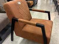 Fauteuil laurens, cognac - afbeelding 3 van  5