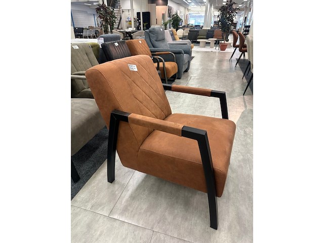 Fauteuil laurens, cognac - afbeelding 4 van  5