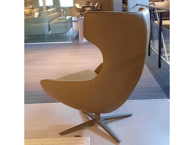 Fauteuil leolux, caruzzo, duostoffering - afbeelding 9 van  10