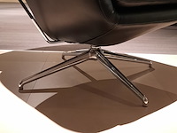 Fauteuil leolux, lloyd, zwart, draaibaar - afbeelding 4 van  8