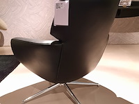 Fauteuil leolux, lloyd, zwart, draaibaar - afbeelding 6 van  8