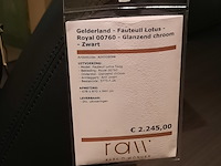 Fauteuil leolux, lotus, zwart - afbeelding 2 van  8