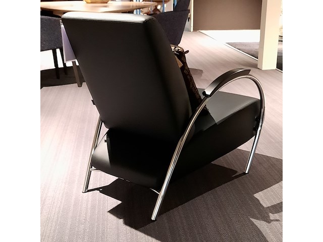 Fauteuil leolux, lotus, zwart - afbeelding 5 van  8
