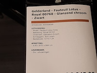 Fauteuil leolux, lotus, zwart - afbeelding 6 van  8