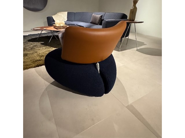 Fauteuil leolux, pallone pa, duostoffering - afbeelding 5 van  5
