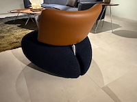 Fauteuil leolux, pallone pa, duostoffering - afbeelding 5 van  5