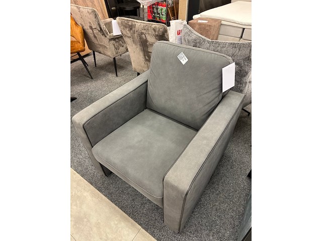Fauteuil leyana, antraciet - afbeelding 1 van  1