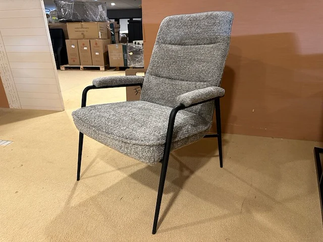 Fauteuil, licht grijs - afbeelding 2 van  5