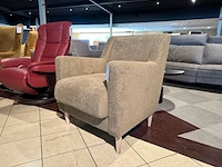 Fauteuil, lichtbruin/grijs - afbeelding 2 van  6