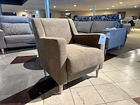 Fauteuil, lichtbruin/grijs - afbeelding 3 van  6