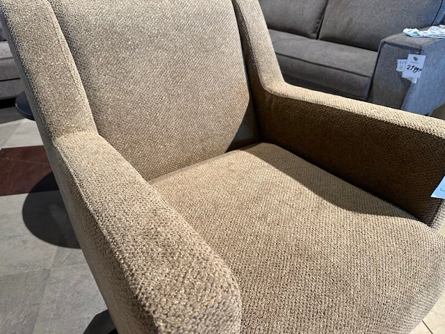 Fauteuil, lichtbruin/grijs - afbeelding 4 van  6