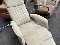 Fauteuil manueel koen, geweven beige