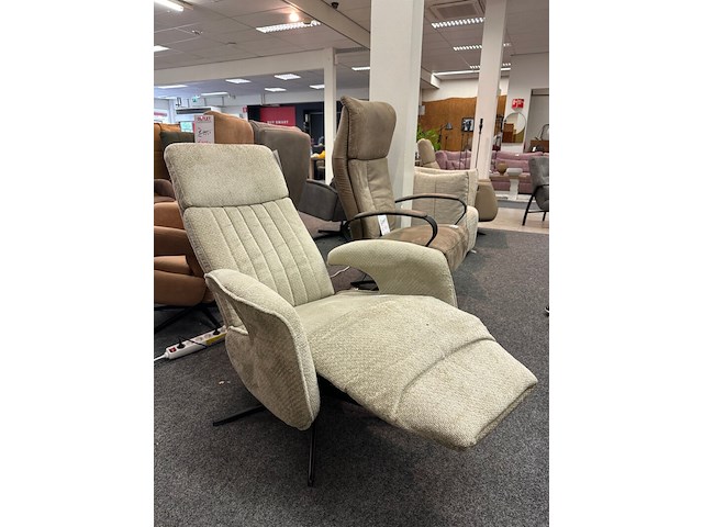 Fauteuil manueel koen, geweven beige - afbeelding 2 van  4